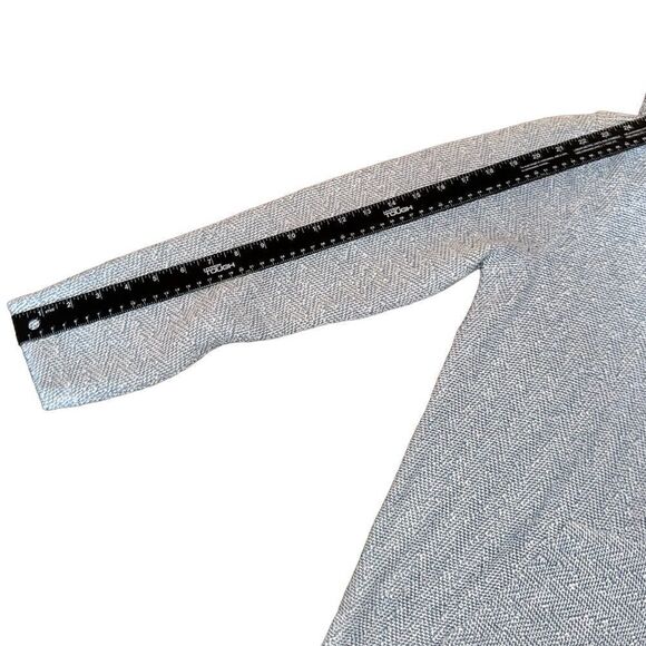 FAHERTY-Whitewater Baja Blue Hoodie V-Neck Pullover Oversized Beachy, Size Small - Picture 14 of 16